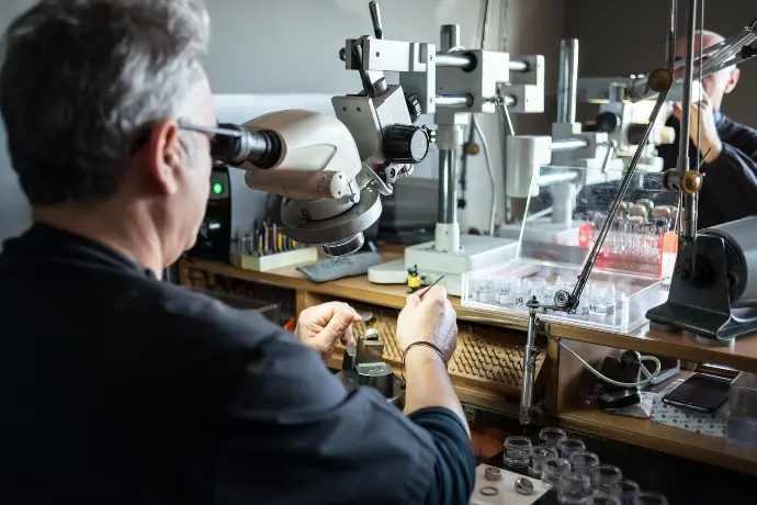 microscope sertisseur bino horlogerie
